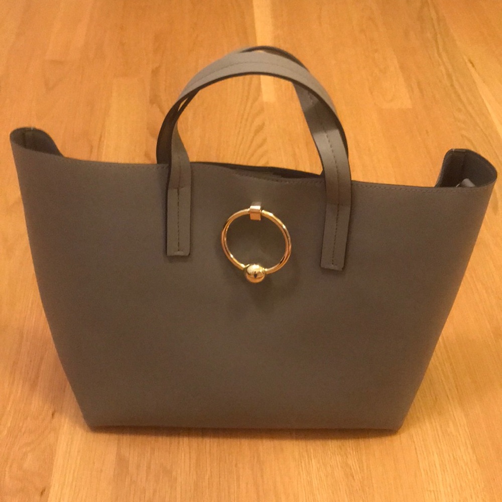 Dark gray bag from Nordstrom